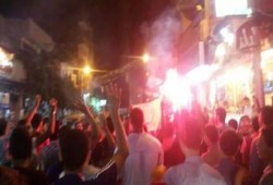 المنوفية : مسيرة ليلية ضد الانقلاب بمدينة الشهداء