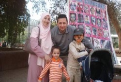 زوجة باسم عودة: زوجي شامخ كالجبال وقال لي إنه فداء للوطن
