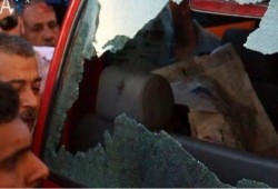 بالفيديو.. وكيل نيابة يطلق النار على سائق ميكروباص