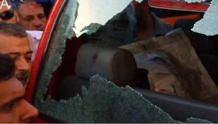 بالفيديو.. وكيل نيابة يطلق النار على سائق ميكروباص