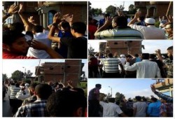 كفر الشيخ: مسيرة على طريق "دسوق-فوه" للتنديد بأحكام الانقلاب العسكرية