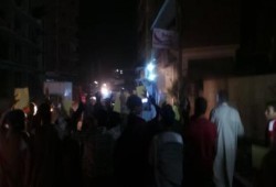 أسوان : مسيرة ليلية ضد الانقلاب لتحالف دعم الشرعية بكوم أمبو