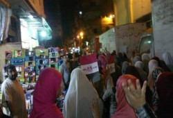ثوار الاسكندرية ينددون بسوء الاحوال المعيشية