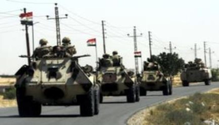 مقتل 11على الأقل من الشرطة في استهداف مدرعة بشمال سيناء