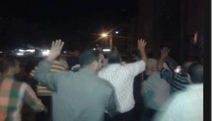 مسيرة ليلية تجوب شوارع الإسماعيلية  استجابة لحركة ضنك