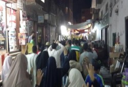 مسيرة ثوار كوم امبو ضد الانقلاب ورافضة لمبادرات الصلح مع العسكر