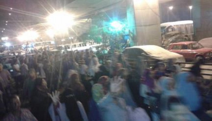 مسيرة ليلية بشبرا الخيمة ضد الانقلاب العسكري