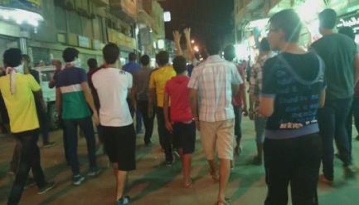 شمال سيناء: مسيرة لطلاب ضد الانقلاب بوسط مدينة العريش