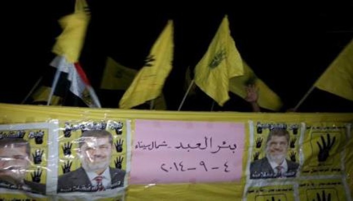 وقفة ليلية لرافضى الانقلاب ببئرالعبد احتجاجا على انقطاع الكهرباء وغلاء الاسعار