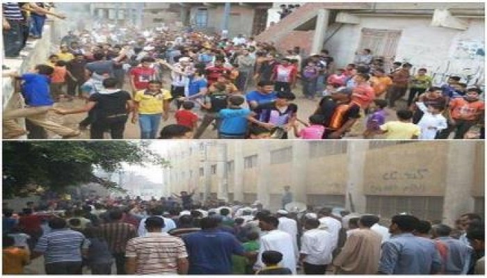 مسيرة حاشدة لثوار الشبول مركز المنزلة بالدقهلية ..  "ثورة حتي النصر"