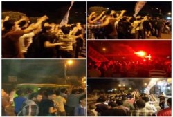 بالصور.. كفر الشيخ: مسيرة ليلية داخل مدينه دسوق تدعو للحشد في 9-9