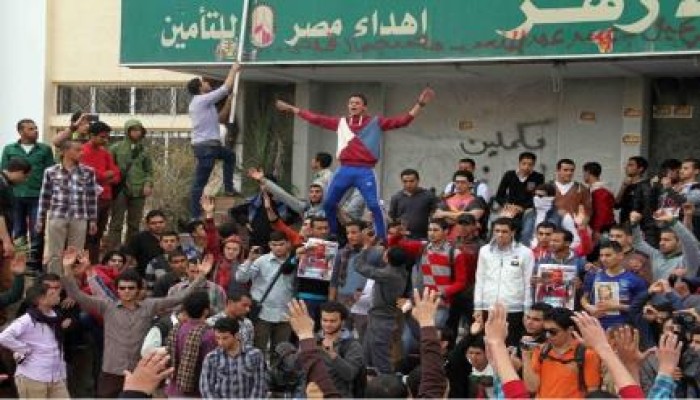 تتقدمهم جامعة الأزهر: استشهاد 208 طالب واعتقال 1851 من جامعات مصر منذ الانقلاب