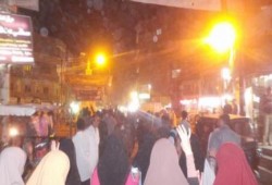 المنيا : مسيرة ليلية بسمالوط تنديدا بالغلاء وانقطاع التيار الكهربي المستمر