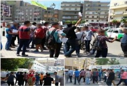 وقفة لـ"ضنك" أمام مديرية الصحة بدمنهور تدعو المواطنين للمشاركة في تظاهرات 9 سبتمبر