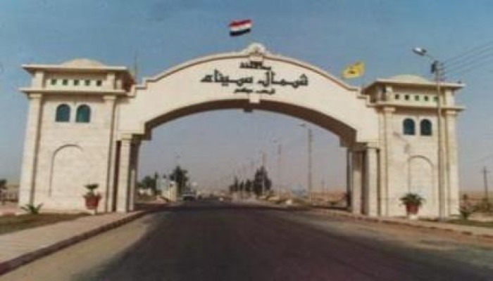 إصابة 11 من قوات الشرطة في تفجير مدرعة بالعريش