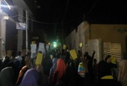 مسيرة رافضة للانقلاب بكوم امبو عشية انتفاضة الغلابة