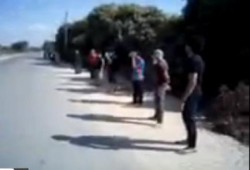 ضنك "بالإسماعيلية تبدأ فعاليات 9-9 بسلسلتين بشريتن بطريق الإسماعيلية السويس الصحراوى