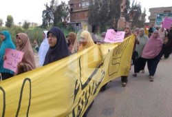 "مصر كبيرة عليهم" مسيرات حاشدة في دمياط