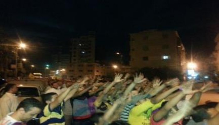 مسيرة ليلية لثوار ديرب نجم في جمعة مصر كبير عليهم