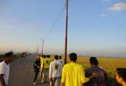 ماراثون لشباب ضد اﻻنقﻼب بقرية بدين