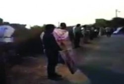 سلسلة بشرية بمحلة ابو على- دسوق ضد اعتقال الشرفاء من ابناء الوطن