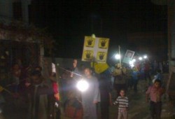 كفر الشيخ: مسيرة ليلية لأحرار كفر السودان  ضد العسكر وانعدام الخدمات