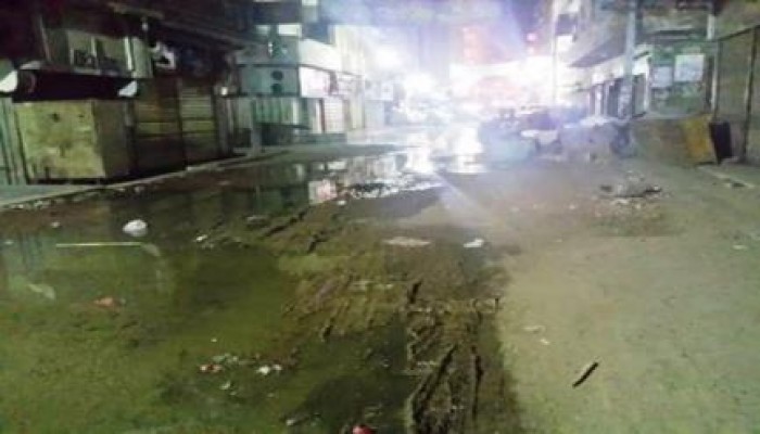 غرق شوارع ميت غمر بمياه الصرف الصحي دون تحرك أيا من المسئولين
