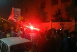 الغربية: فعالية لأولتراس رابعاوي بكفر الزيات ضد الانقلاب الفاشل (صور)