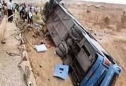 نحس السيسي: مصرع وإصابة 12 شخصًا في حادث أتوبيس ببورسعيد