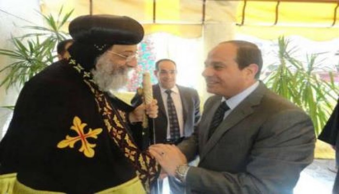 الكنيسة تحشد 15 ألف قبطي لاستقبال السيسي بنيويورك