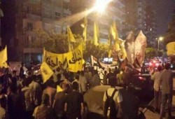 مسيرة لـ"عفاريت ضد الانقلاب" بمدينة نصر تجذب أنظار الأهالي والمارة