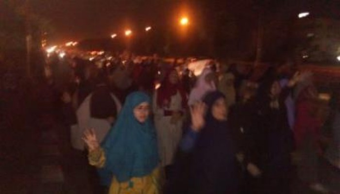 الشرقية: مسيرة ليلية بالعاشر ضمن فاعليات مصر كبيرة عليهم