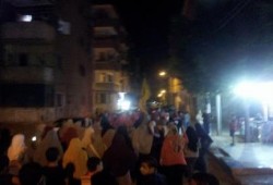 بنى سويف: مسيرة ليلية حاشدة لحركة طلاب ضد الانقلاب  بجامعة بني سويف