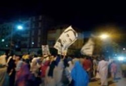 مسيرة ليلية بمدينة السادات تندد بغلاء الاسعار والأزمات المعيشية وتطالب بسقوط حكم العسكر