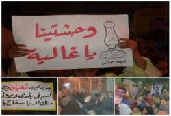 البحيرة: "نساء ضد الانقلاب" بقرية طيبة يواصلن نضالهن الثورى ضد العسكر