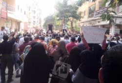 بالصور .. مسيرة حاشدة لثوار المرج وعزبة النخل رفضا للانقلاب