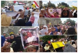 كفر الشيخ: مسيرة لأحرار شباس الملح مركز دسوق تهتف بإسقاط الانقلاب