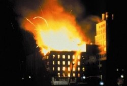 نحس السيسي: حريق هائل بمصنع كيماويات بـ "زهراء المعادى"