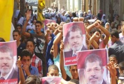 الفيوم ..  مسيرة حاشدة لطلاب طامية تطالب برحيل العسكر