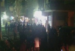 مسيرة ليلية بالمطرية تندد بأزمات الانقلاب