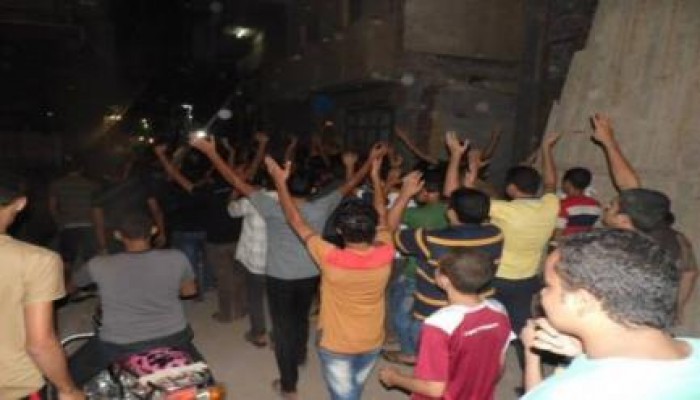 مسيرة ليلية لشباب أبوكبير استمراراً لفعاليات عهد الشهيد