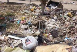 شوارع الزقازيق تتحول لمقالب للقمامة في عهد الانقلاب!!