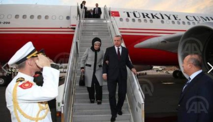 ‏أردوغان‬ يصل إلى ‫نيويورك‬ للمشاركة في الجمعية العامة للأمم المتحدة‬