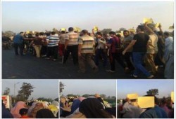 كفر الشيخ: مسيرة حاشده لاحرار دسوق تهتف بإسقاط الانقلاب وعودة الشرعية