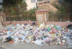 شوارع الزقازيق تتحول لمقالب للقمامة في عهد الانقلاب