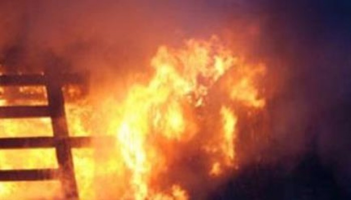 نحس السيسي: حريق هائل بـ"حضانة" مستشفى السلام