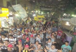 شباب إمبابة ينظمون مسيرة ليلية حاشدة ضد حكم العسكر