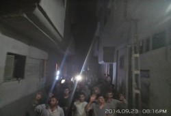 الشرقية : مسيره ليليه حاشده لأهالي مركز ههيا وقرية العدوه رافضه للانقلاب العسكري