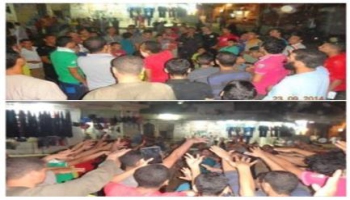 البحيرة: وقفة ليلية لـ"ثوار الوفائية" للمطالبة بإسقاط الانقلاب