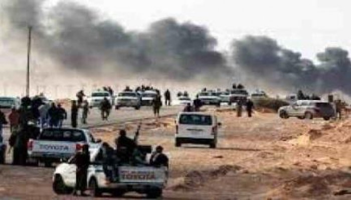 قوات "فجر ليبيا" تسيطر على ورشفانة.. وطائرات مجهولة تشن 4 غارات عليها